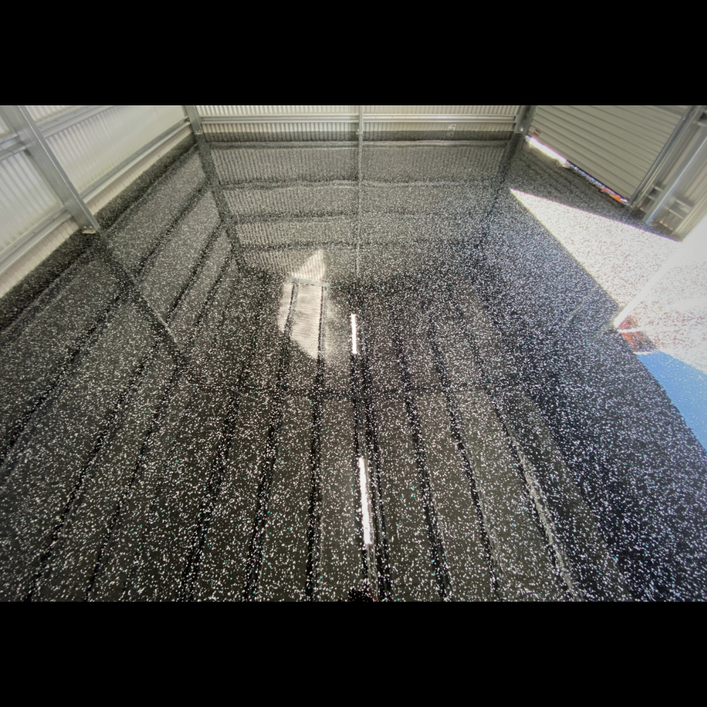 DIY Epoxy Australia Epoxy Flake Floor Sample