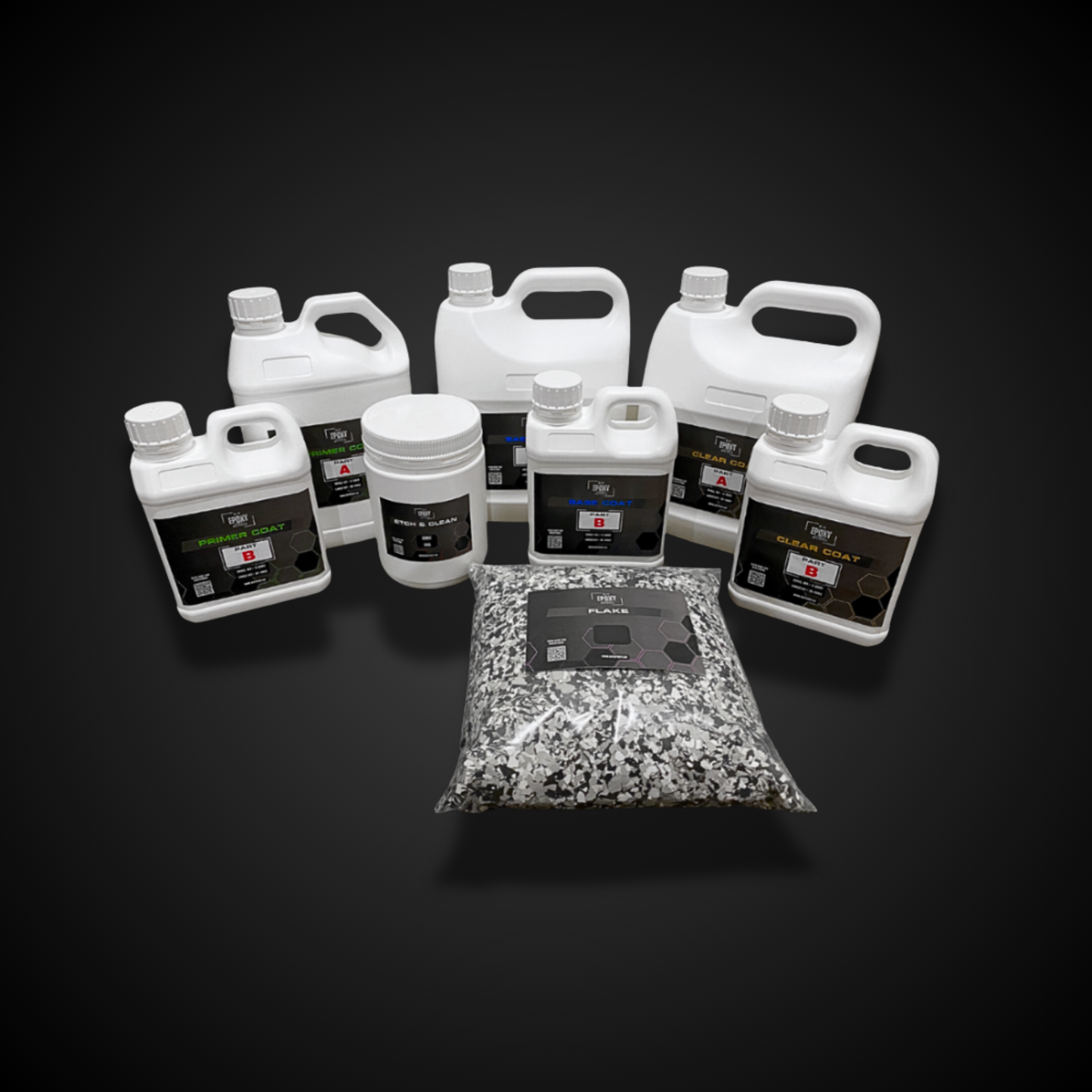 DIY Epoxy Flake Floor Kit – Garage & Concrete Coating