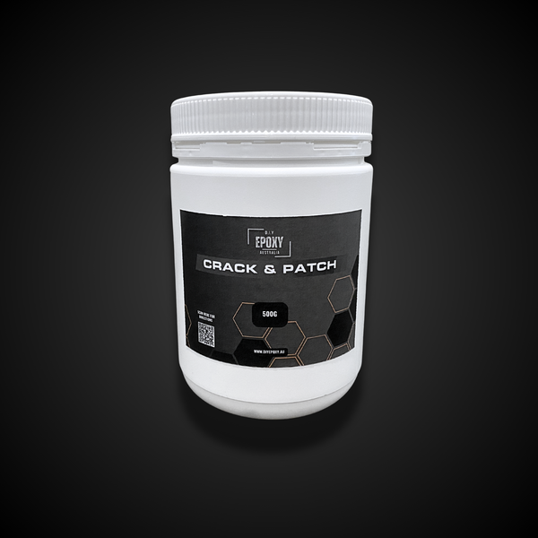 Crack and patch concrete repair compound
