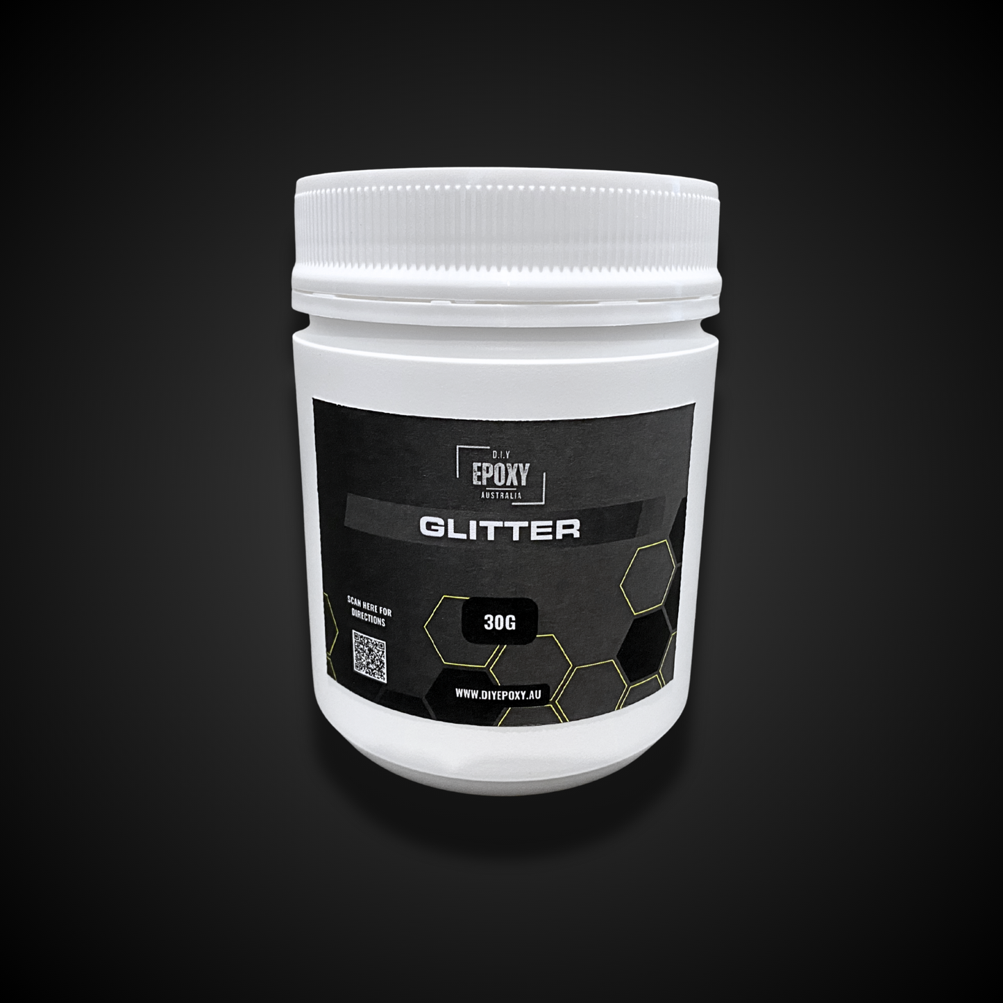 Holographic epoxy floor glitter additive