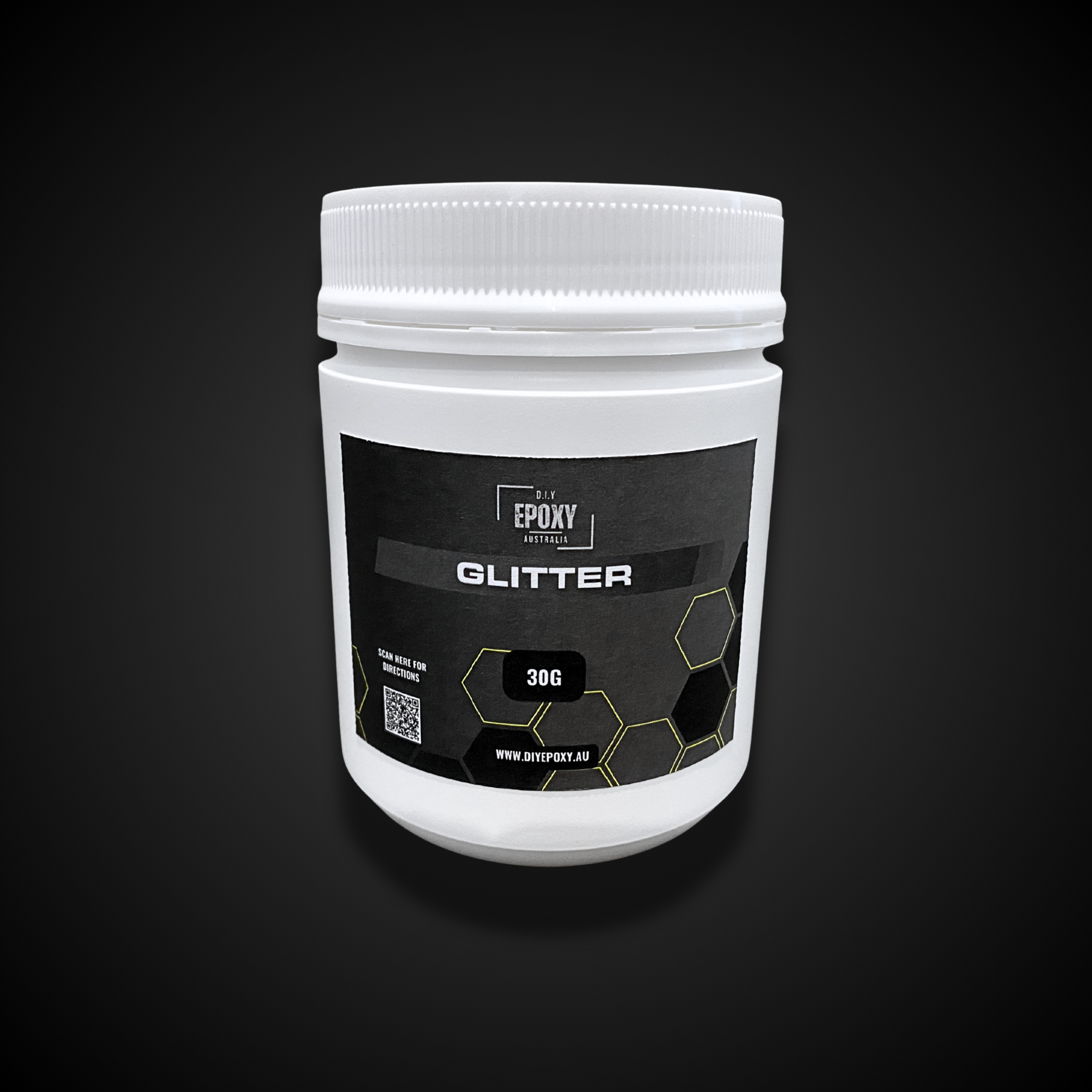 Holographic epoxy floor glitter additive