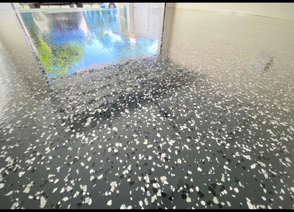 DIY Epoxy Australia Epoxy Flake Floor Sample